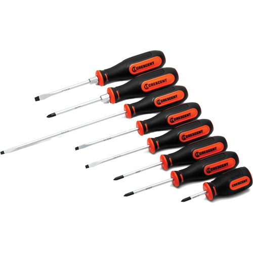 Dual Material Screwdriver Set, 8 Pcs. Sécurité Médic
