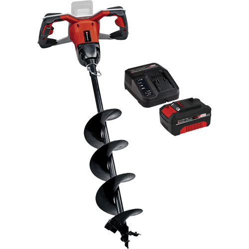 18V Professional 6” Cordless Auger with 4Ah Battery & Charger Starter Kit Sécurité Médic