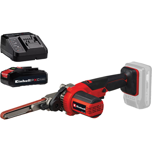 Cordless 18" File Belt Sander with 2.5Ah PXC Battery & Charger Starter Kit Sécurité Médic