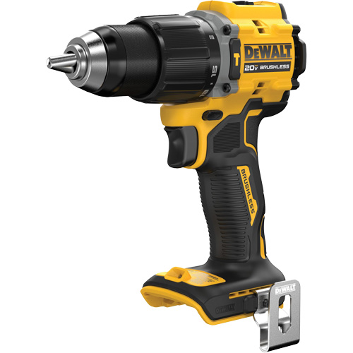 ATOMIC Brushless Cordless Hammer Drill (Tool Only), 1/2" Chuck, 20 V Sécurité Médic