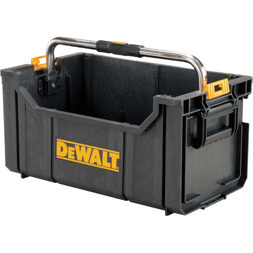ToughSystem&reg; Tote with Carrying Handle, 12-1/2" W x 21-9/10" D x 21-9/10" H, Black Sécurité Médic