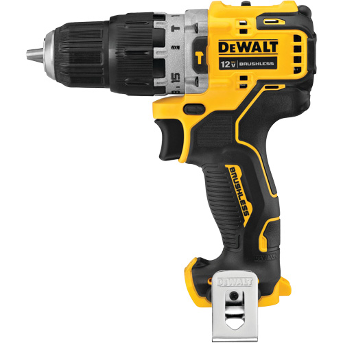 XTREME Brushless Cordless Hammer Drill (Tool Only), 3/8" Chuck, 12 V Sécurité Médic