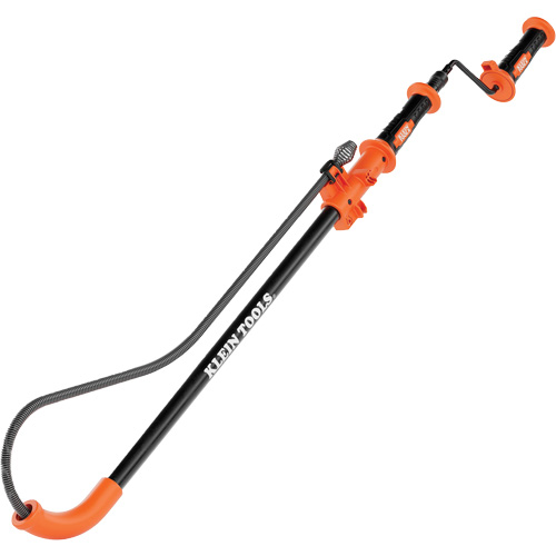 Steel Toilet Auger, Manual, 3' Cable Length, 1/2" Cable Diameter Sécurité Médic