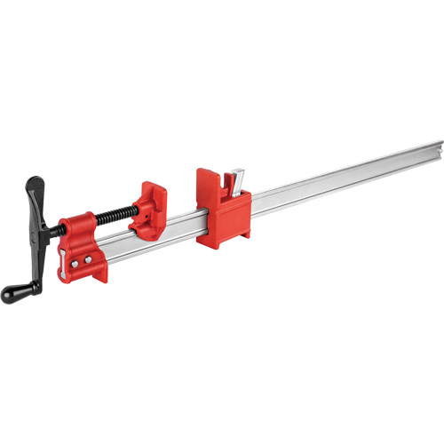 Heavy-Duty I-Beam Steel Bar Clamp, 48" (1219.2 mm) Capacity, 2" (50.8 mm) Throat Depth Sécurité Médic