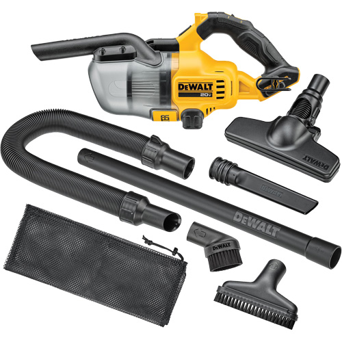 Aspirateur &agrave; main sans fil pour d&eacute;chets secs, 20 V, Capacit&eacute; 0,18 gal Sécurité Médic