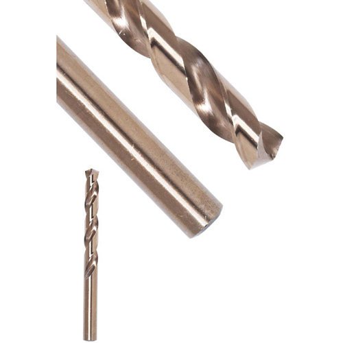 SST+ Jobbers Drill Bit, High Speed Steel, Q, 4-5/8" L, 3" Flute, 135° Point Angle Sécurité Médic