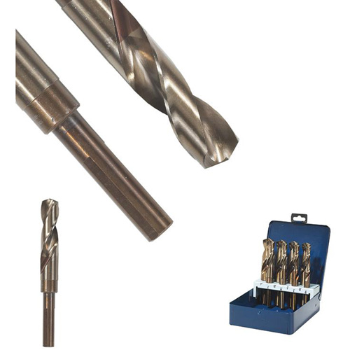 SST+ Prentice Drill Bit, 49/64", High Speed Steel, 3-1/8" Flute, 135° Point Sécurité Médic