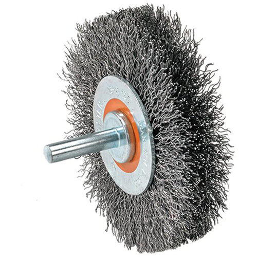 Disque mont&eacute; &agrave; fils cr&ecirc;p&eacute;s, 1-3/8" dia., Fils 0,008" Sécurité Médic