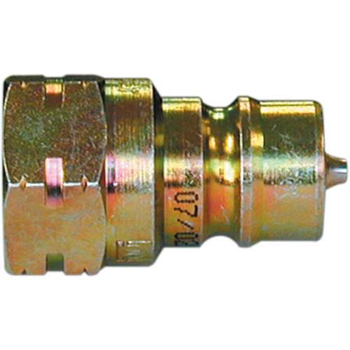 Hydraulic Quick Coupler - Plug, Steel, 1/2" Dia. Sécurité Médic