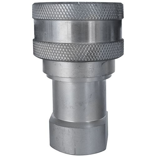 Hydraulic Quick Coupler - Stainless Steel Manual Coupler, Brass/Stainless Steel Sécurité Médic