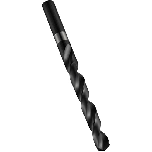 Jobber Drill Bit, High Speed Steel, 0.8 mm, 30 mm L, 10 mm Flute, 118° Point Angle Sécurité Médic