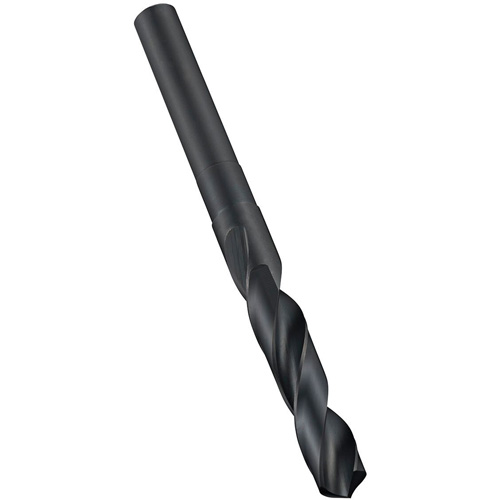 Reduced Parallel Shank Drill Bit, High Speed Steel, 21/32", 6" L, 3-1/8" Flute, 118° Point Angle Sécurité Médic
