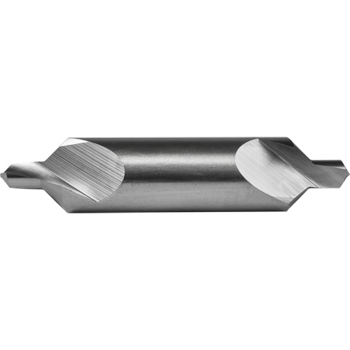 Combined Centre Drill and Countersink, #3, 0.1094" Small Diameter, 1/4" Large Diameter, High Speed Steel Sécurité Médic