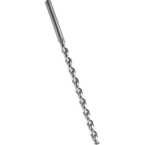 PFX Extra Length Drill Bit, 6.4 mm, High Speed Cobalt, 150 mm Flute, 130° Point Sécurité Médic