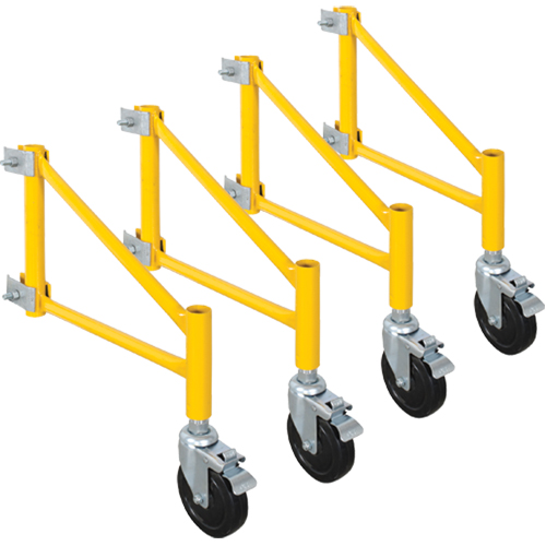 Mobile Work Scaffolding - Maxi Round Scaffolding Accessories, Outrigger, 23" W x 25" H Sécurité Médic
