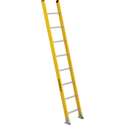 &eacute;chelles droites industrielles extra robustes (s&eacute;rie 5600), 8', Fibre de verre, 375 lb, CSA calibre 1AA Sécurité Médic