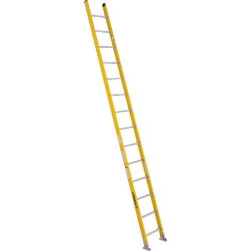 Industrial Extra Heavy-Duty Straight Ladders (5600 Series), 14', Fibreglass, 375 lbs., CSA Grade 1AA Sécurité Médic