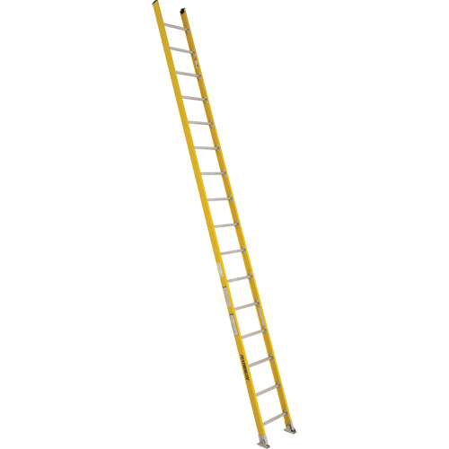 &eacute;chelles droites industrielles extra robustes (s&eacute;rie 5600), 16', Fibre de verre, 375 lb, CSA calibre 1AA Sécurité Médic