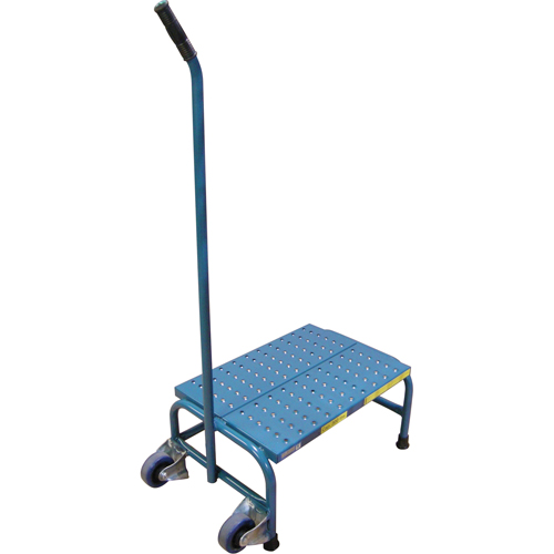 Tilt-N-Roll Step Stands, 1 Step(s), 16" L x 29" W x 12" H, 300 lbs. Capacity Sécurité Médic