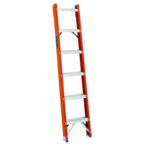 FH1000 Series Industrial Heavy-Duty Shelf Ladders, 6', Fibreglass, 300 lbs., CSA Grade 1A Sécurité Médic