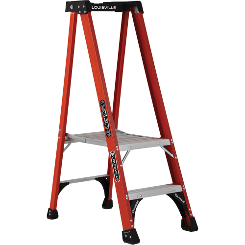 Escabeaux industriels extra robustes Pro Platform (s&eacute;rie FXP1800), 2', Cap. De 375 lb Sécurité Médic