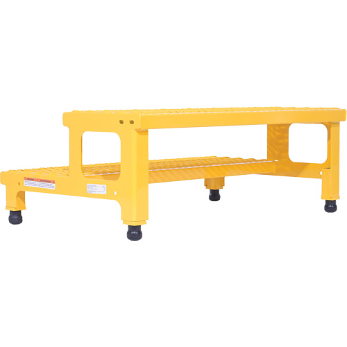 Plate-forme ajustable Step-Mate, 2 marche(s), 36-3/16" la x 22-7/8" lo x 15-1/4" h, Capacit&eacute; 500 lb Sécurité Médic