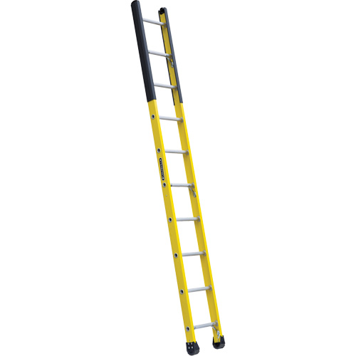 Single Manhole Ladder, 10', Fibreglass, 375 lbs., CSA Grade 1AA Sécurité Médic