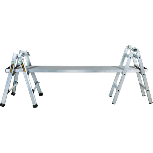 &eacute;chelle t&eacute;lescopique multipositions, 2,916' - 9,75', Aluminium, 300 lb, CSA calibre 1A Sécurité Médic