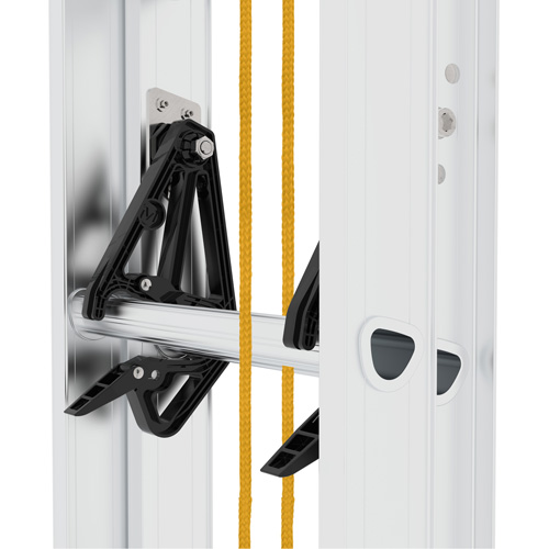 &eacute;chelle coulissante Jobsite Series, Cap 250 lb, 24' h, Calibre 1 Sécurité Médic