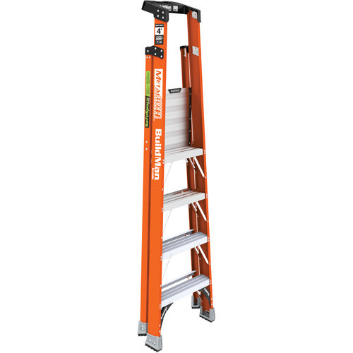 Safespace Platform Step Ladder, 4', 300 lbs. Cap. Sécurité Médic