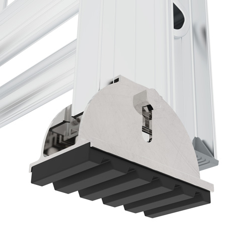 &eacute;chelle coulissante Jobsite Series, Cap 225 lb, 24' h, Calibre 2 Sécurité Médic