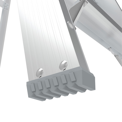 Step Ladder with Paint Tray, 10', Aluminum, 225 lbs. Capacity, Type 2 Sécurité Médic