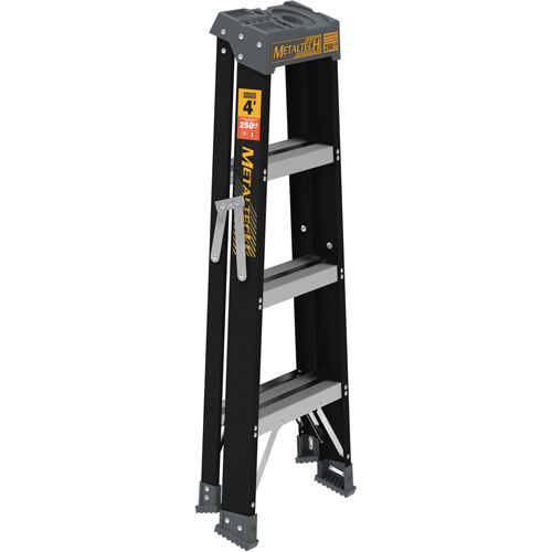 Step Ladder, 4', Fibreglass, 250 lbs. Capacity, Type 1 Sécurité Médic