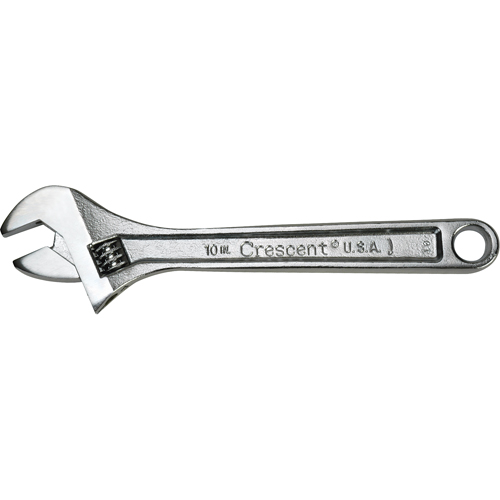 Crescent Adjustable Wrenches, 6" L, 15/16" Max Width, Chrome Sécurité Médic