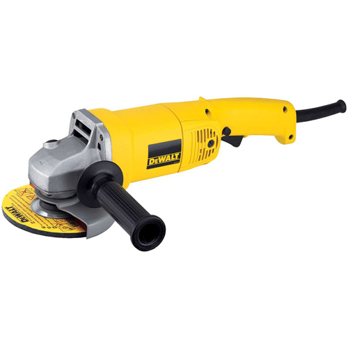 Heavy-Duty Angle Grinders, 5", 120 V, 12 A, 10 000 RPM Sécurité Médic