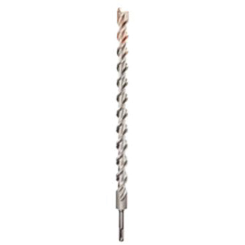Foret &agrave; 2 cannelures pour perceuse &agrave; percussion M/2, 1", Tige SDS-Plus, Carbure Sécurité Médic