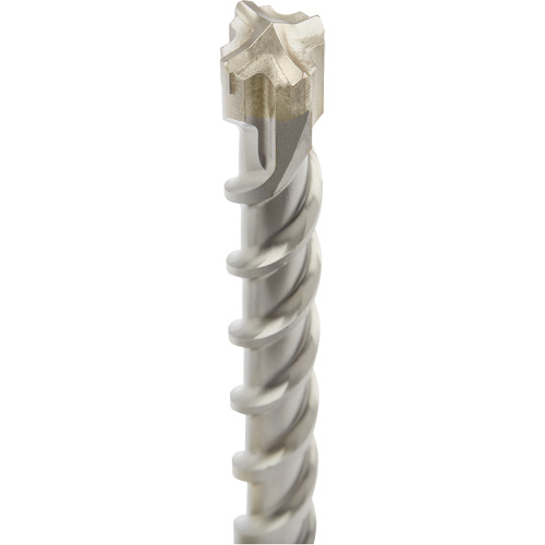 MX4 4-Cutter SDS-Plus Rotary Hammer Drill Bit, 1", SDS-Plus Shank, Carbide Sécurité Médic