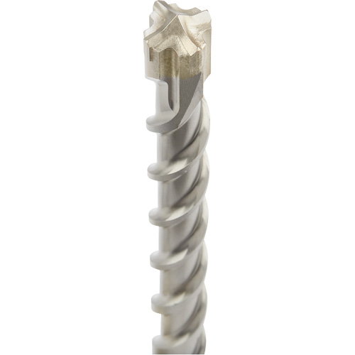 MX4 4-Cutter SDS-Plus Rotary Hammer Drill Bit, 1-1/8", SDS-Plus Shank, Carbide Sécurité Médic