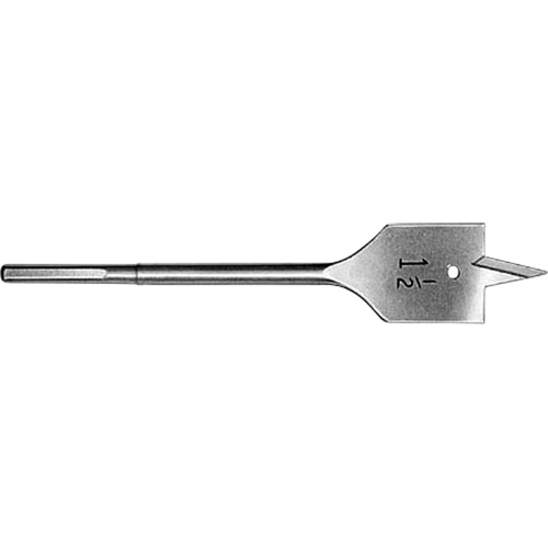 M&egrave;che plate, Diam&egrave;tre de 1/4", Tige 1/4" hex, Longeur de 6-1/8" Sécurité Médic