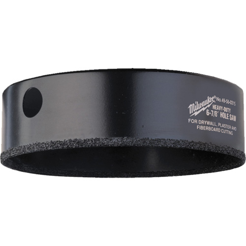 Recessed Light Hole Saw, 4-3/8", 1" Depth of Cut, Carbide Sécurité Médic