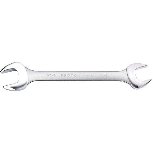 Open-End Wrench, 1-1/2" x 1-5/8", Satin Sécurité Médic