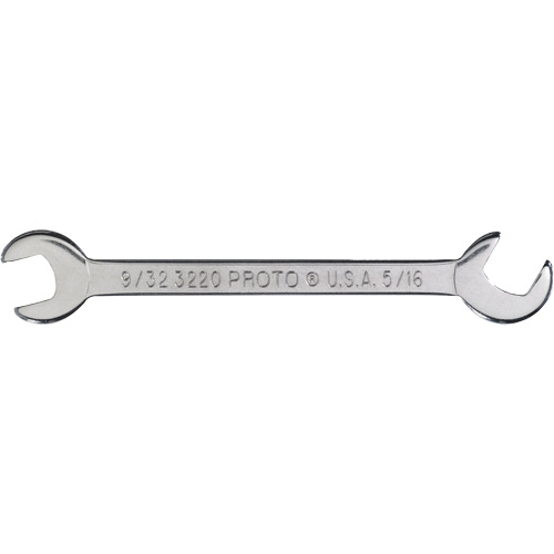 Ignition Wrench, 9/32" x 5/16", Satin Sécurité Médic