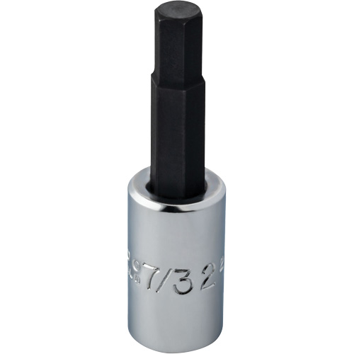 Socket, Hex, 1/4" x 1-7/8" L, 1/4" Drive Sécurité Médic