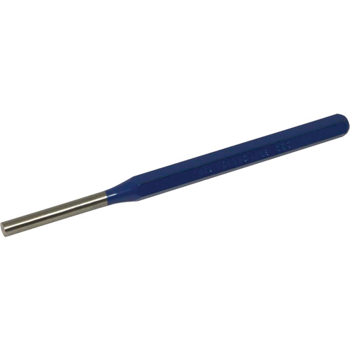Pin Punch, 1/4" Dia. x 6-1/4" L Sécurité Médic