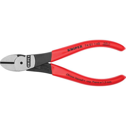High Leverage Diagonal Cutters, 5-1/2" L Sécurité Médic