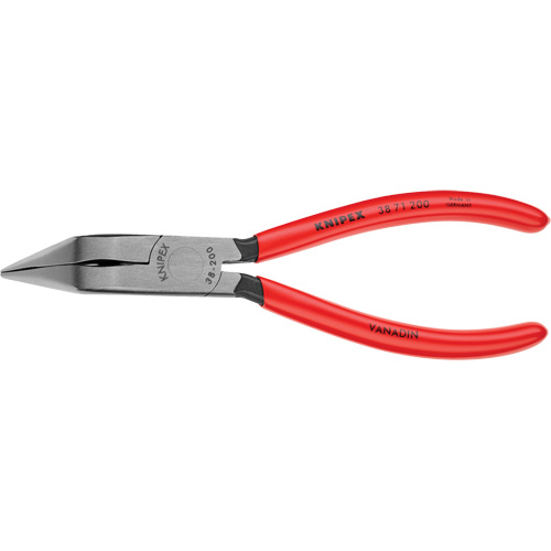 8" Long Nose 70° Angled Pliers without Cutter Sécurité Médic
