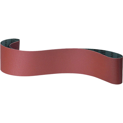 Cloth Belt, 4" W x 36" L, Aluminum Oxide, 80 Grit Sécurité Médic