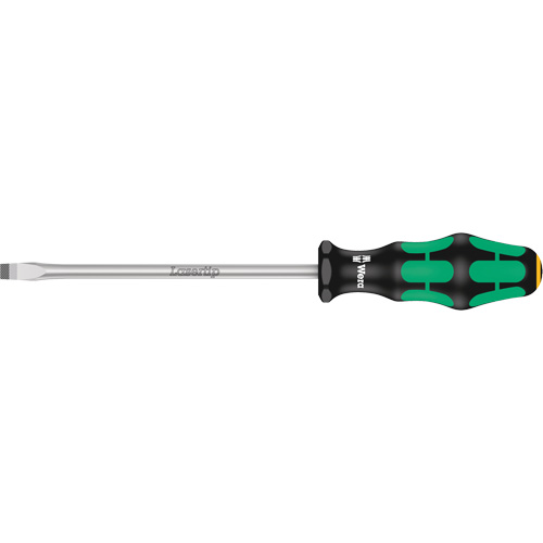 Tapered Slotted Screwdriver, 7 mm, 10-1/16" L, Plastic Handle Sécurité Médic