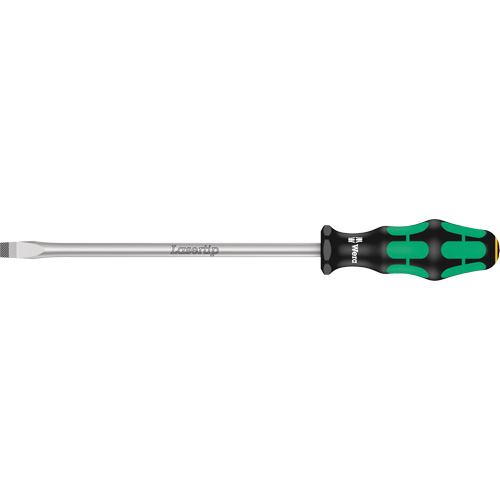 Tapered Slotted Screwdriver, 3/8", 12" L, Plastic Handle Sécurité Médic