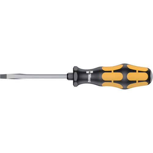 Slotted Demolition Screwdriver, 3/16", 7-3/8" L, Plastic Handle Sécurité Médic